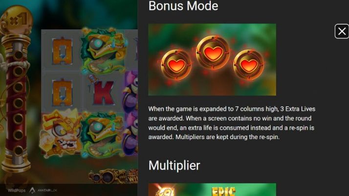 Wild Pops :: Bonus Mode