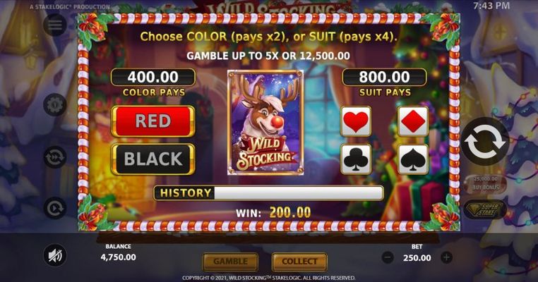 Gamble feature