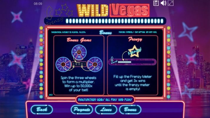 Wild Vegas :: Feature Rules