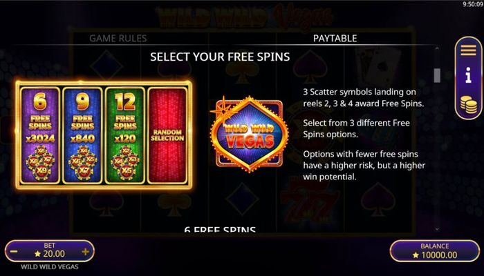 Free Spin Feature Rules