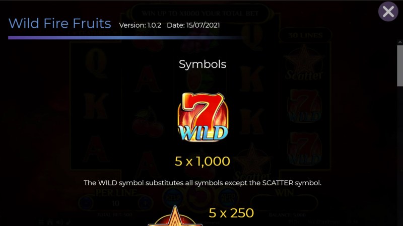 Wild Symbol Rules