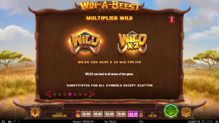 Win-A-Beest :: Wild Symbols Rules