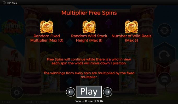 Free Spin Feature Rules