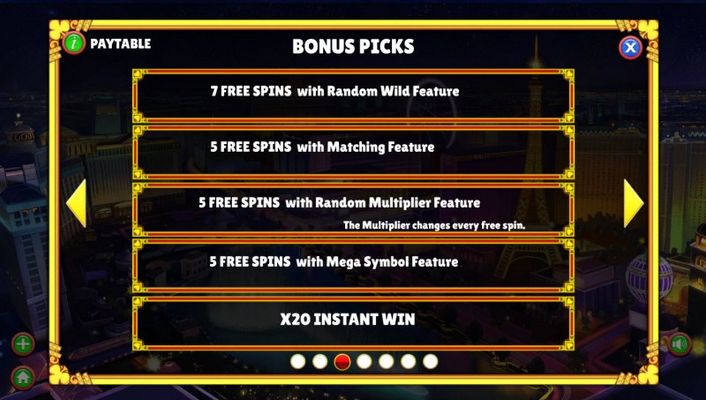 Bonus Picks