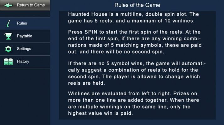 General Game Rules