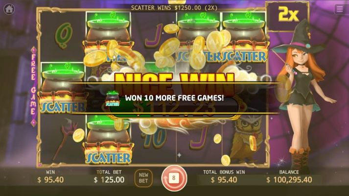 Free Spins Game Board