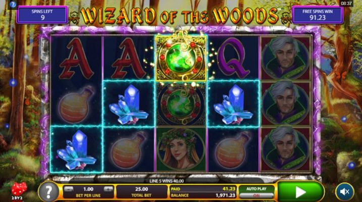 Free Spins Game Board