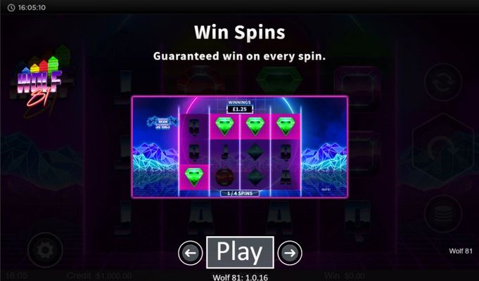 Wolf 81 :: Win Spins