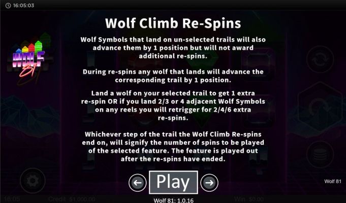 Wolf Climb Respins