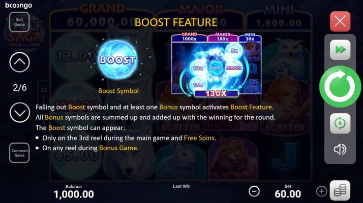 Boost Feature