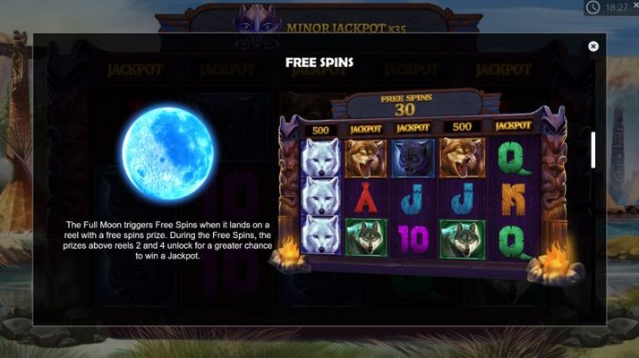 Wolf Riches :: Free Spins Rules