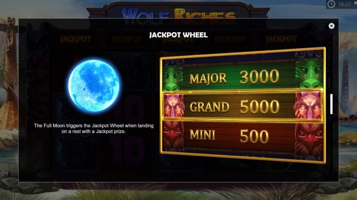 Wolf Riches :: Jackpot Rules