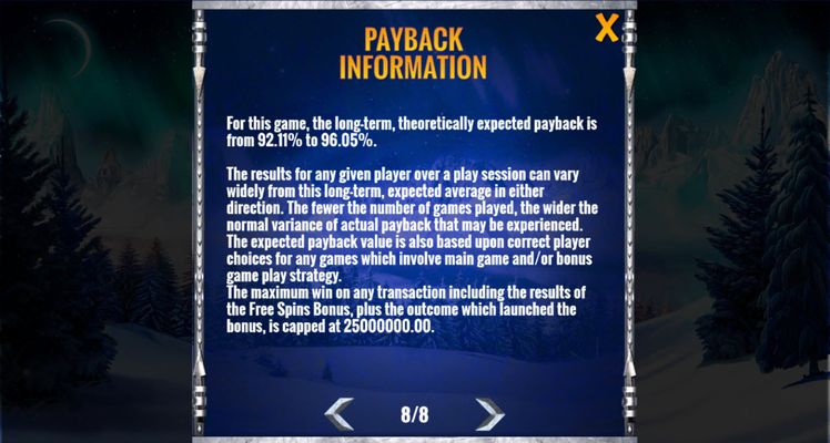 Payback Information