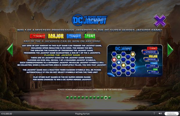 DC Jackpot Rules