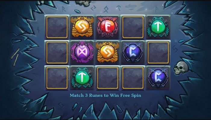 Match three and win that free spins feature