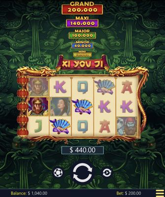 A two of a kind win