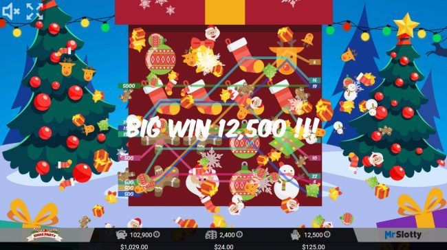Multiple winning paylines triggers a big win