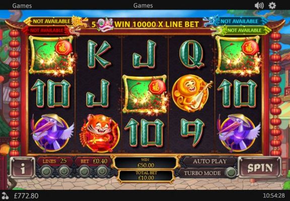 Scatter win triggers the free spins feature