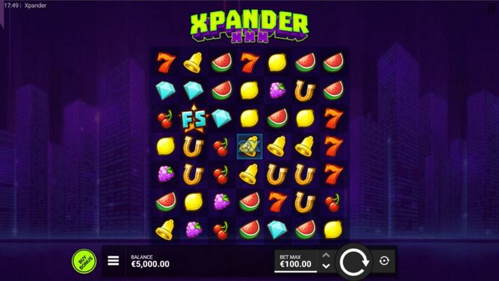 Xpander :: Base Game Screen