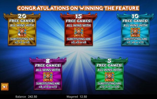 Pick your free spins feature