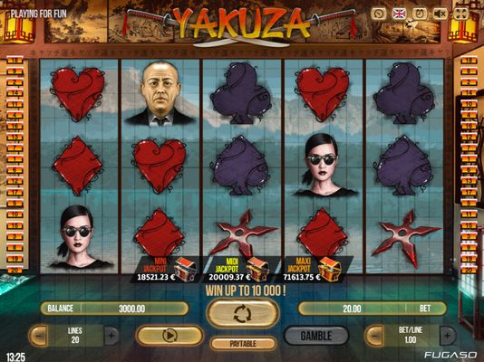 Yakuza :: Main Game Board