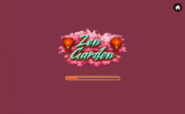 Splash screen - game loading - Asian Garden Theme