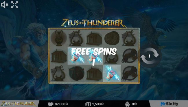 Free Spins triggered