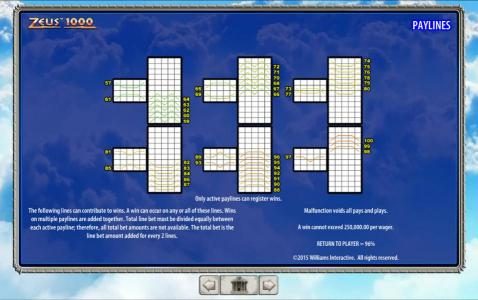 Payline Diagrams 57-100