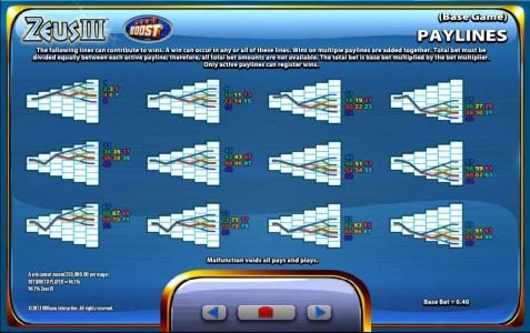 Payline Diagrams