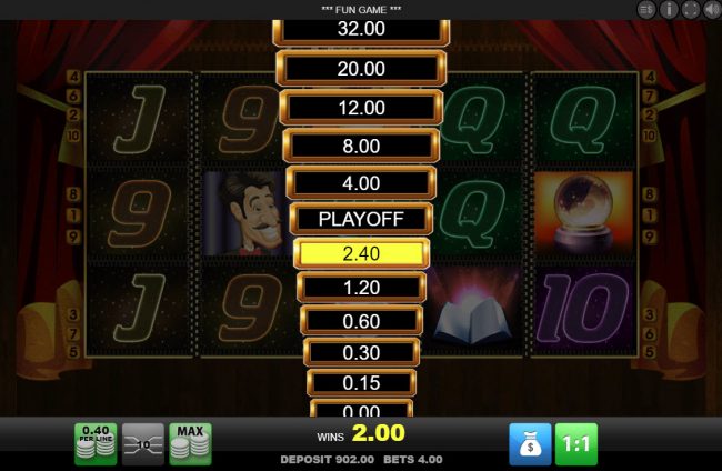 Ladder Gamble Feature Game Board