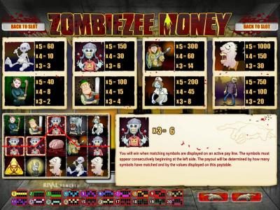 slot game symbols paytable