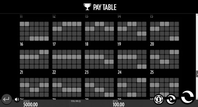 Payline Diagrams 20-30