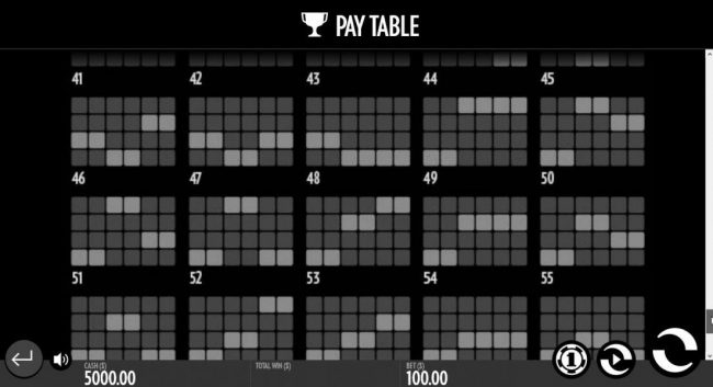 Payline Diagrams 46-60