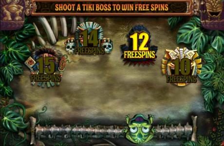 12 free spins awarded