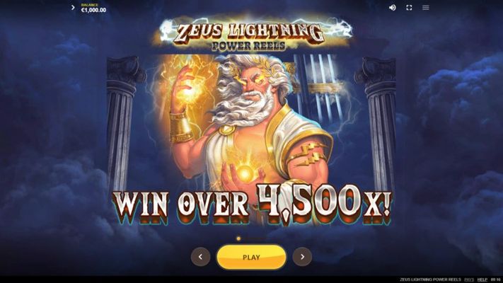 Zeus Lightning Power Reels :: Win Over 4,500x