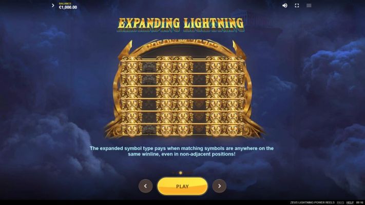 Zeus Lightning Power Reels :: Feature Rules