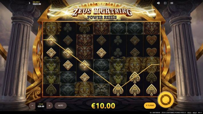 Zeus Lightning Power Reels :: Game pays in both directions
