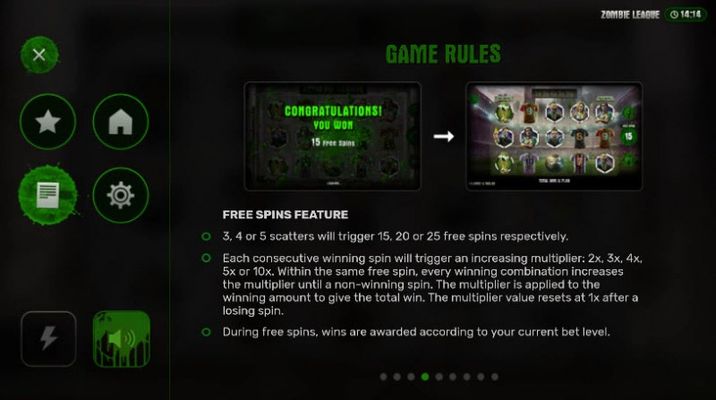 Free Spins Rules