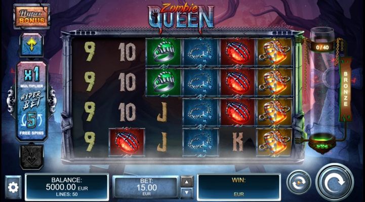 Zombie Queen :: Main Game Board