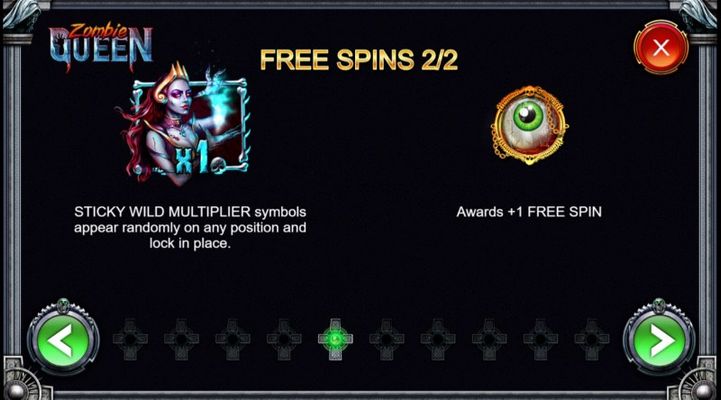 Zombie Queen :: Free Spins Rules