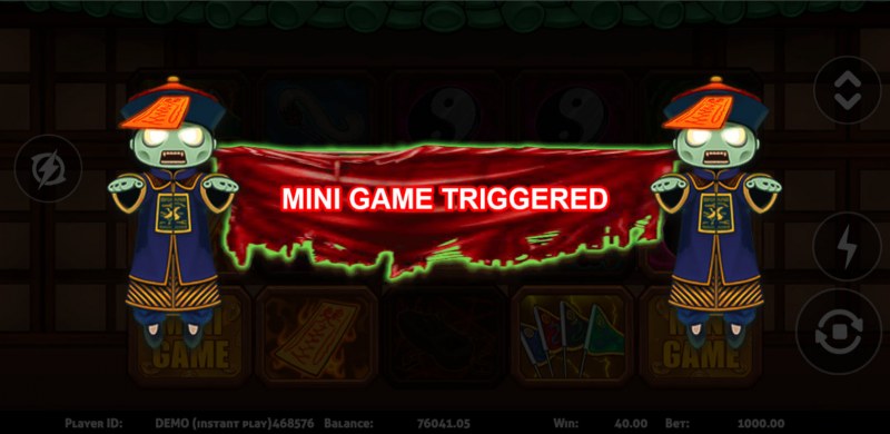 Mini Game trigged