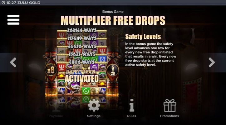 Multiplier Free Drops