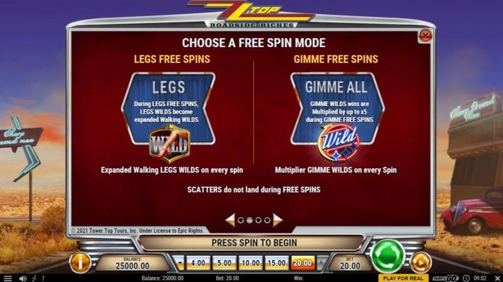 Free Spin Feature Rules